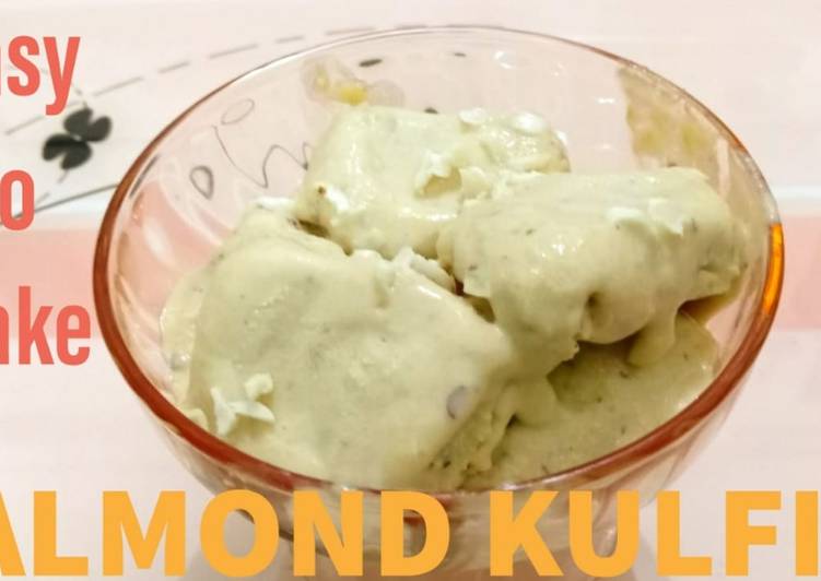 Recipe of Ultimate Badami Kulfi From Burfi
