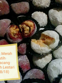 Foto resep Mochi Merah Putih isi Kacang #DapurMerahPutih