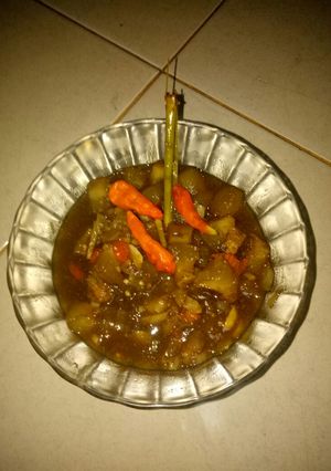 Foto resep Kikil masak Kecap pedas