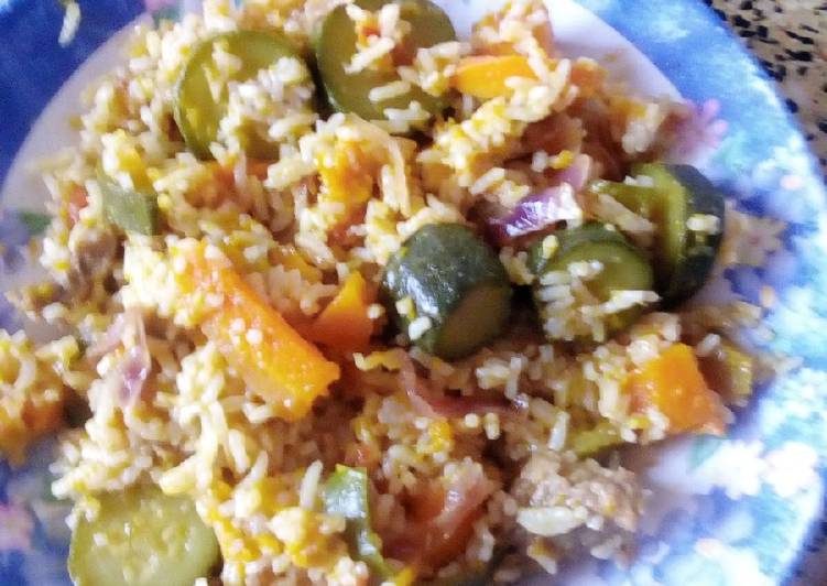 Vegetable rice