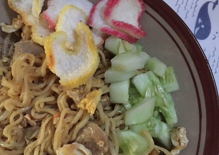 Indomie goreng nyemek