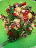 Insalata di polpo primaverile
