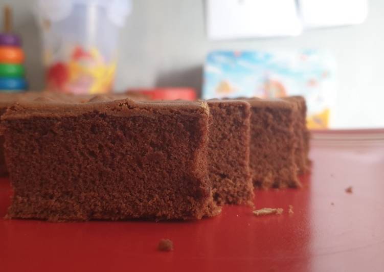 Resep Sponge cake kokoh dan lembut metode all in one Enak dan Antiribet