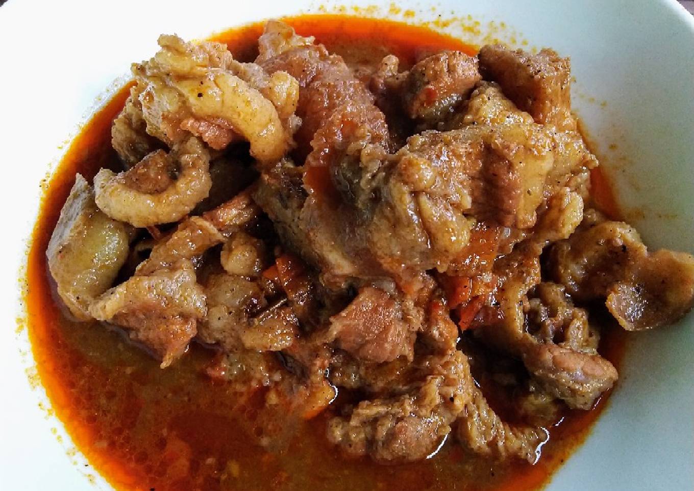 Cincang Daging Khas Padang