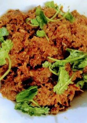 A picture of Prawns Fish Chutney.
