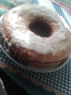 Una foto de Torta glaseada de naranja