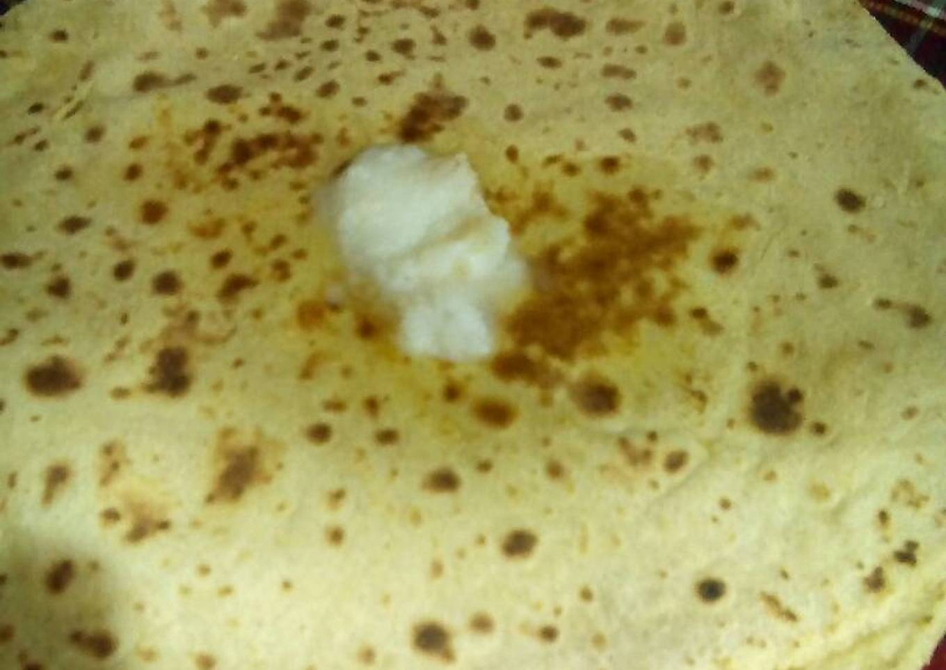 Makai ki Roti (Corn flat bread) by Nancy