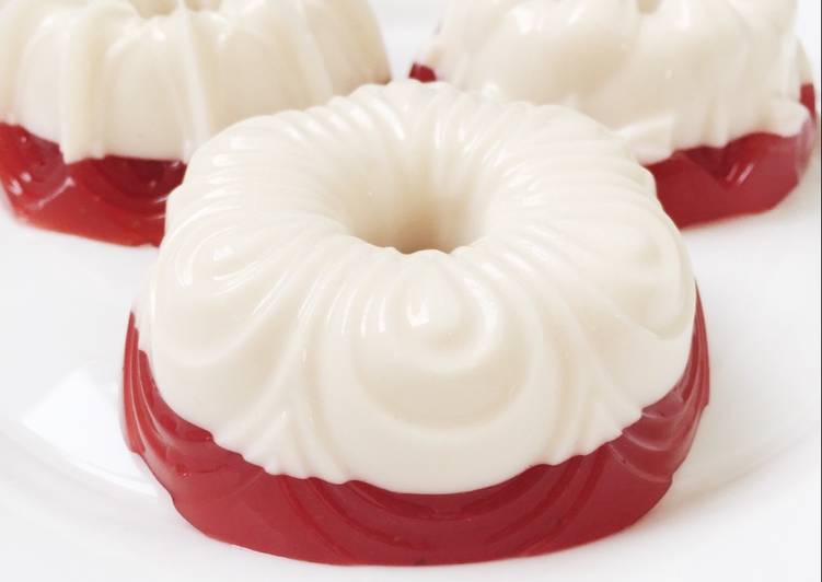 Vanilla Strawberry Pudding