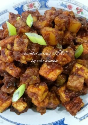 Foto resep Sambel Goreng KTT (Kentang Tahu Tempe) Praktis