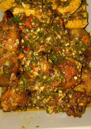 Foto resep Ayam Cabai Ijo
