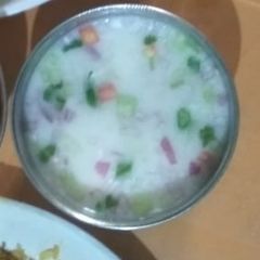 A picture of Vegetable curd.