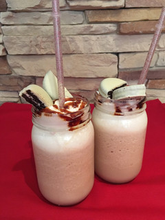 Una foto de Frappé de chocolate blanco