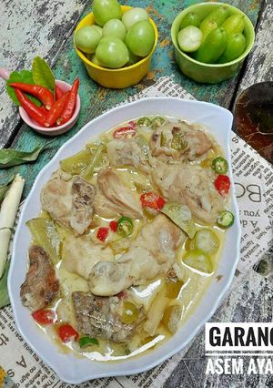 Foto resep Garang Asem Ayam Bumbu Iris Enakkk❤