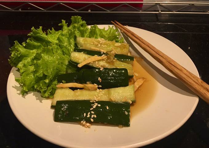 Ini dia! Bagaimana cara membuat Kiyuri salad dijamin menggugah selera