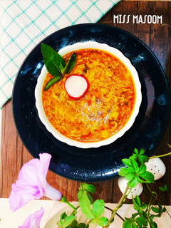 عکسی از دستور سوپ مرغ