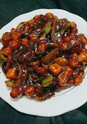 A picture of Chili Paneer.