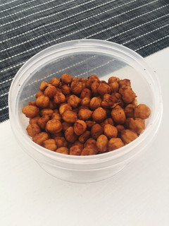 Una foto de Snack de garbanzos crujientes