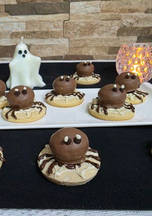 Una foto de Arañitas de Halloween