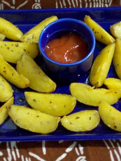 Foto resep Potato Wedges Simple
