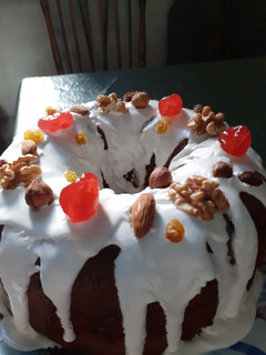 Una foto de Budín Navideño