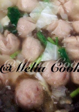 Foto resep Soup Bakso Bumbu Tradisional