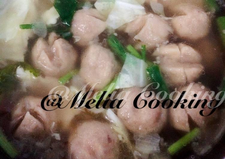 Soup Bakso Bumbu Tradisional