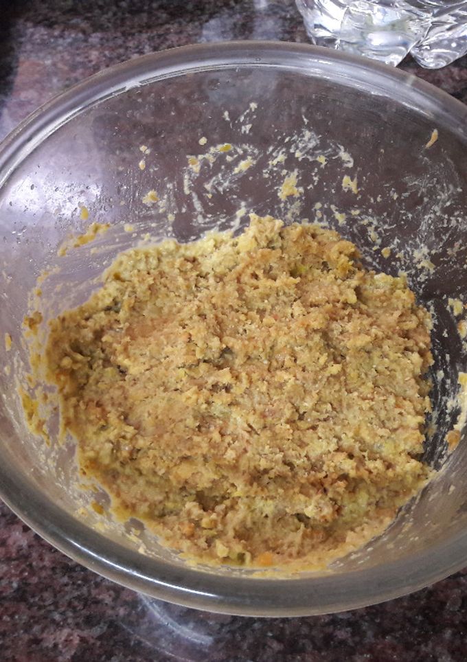 Una foto de Hummus de lentejas vegano
