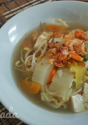 Foto resep Diet Diary #1; Sop sayuran (Vegetable Soup)