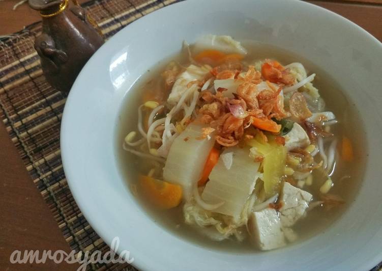 BIKIN NGILER! Inilah Resep Rahasia Diet Diary #1; Sop sayuran (Vegetable Soup) Anti Gagal