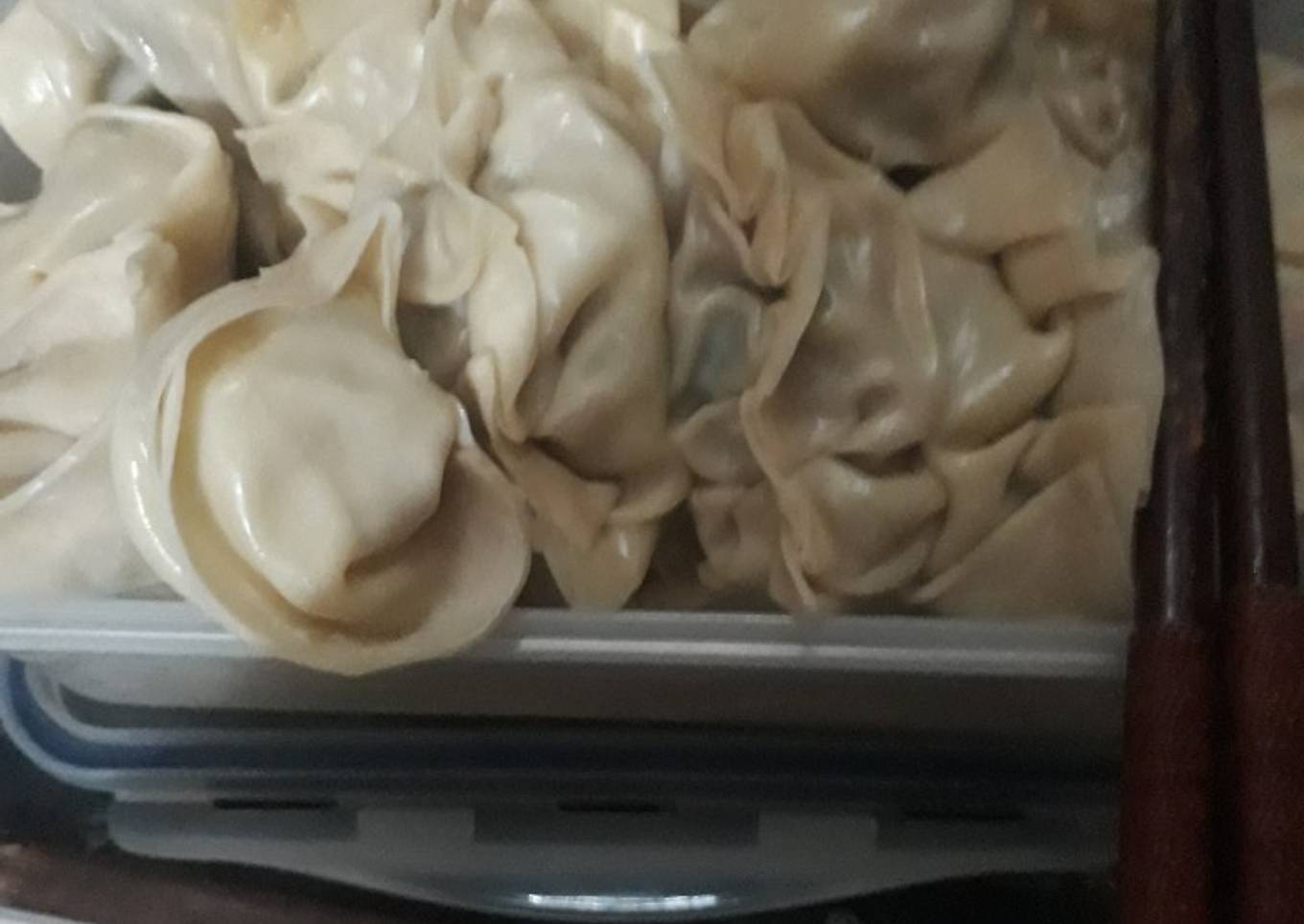 Cara Gampang Membuat Dumpling /gyoza isi kentang, Enak