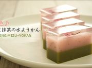 A picture of fruits agar jelly