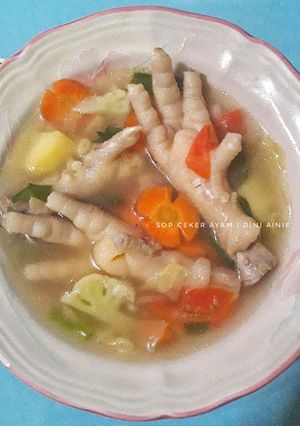 Foto resep Sop Ceker Ayam
