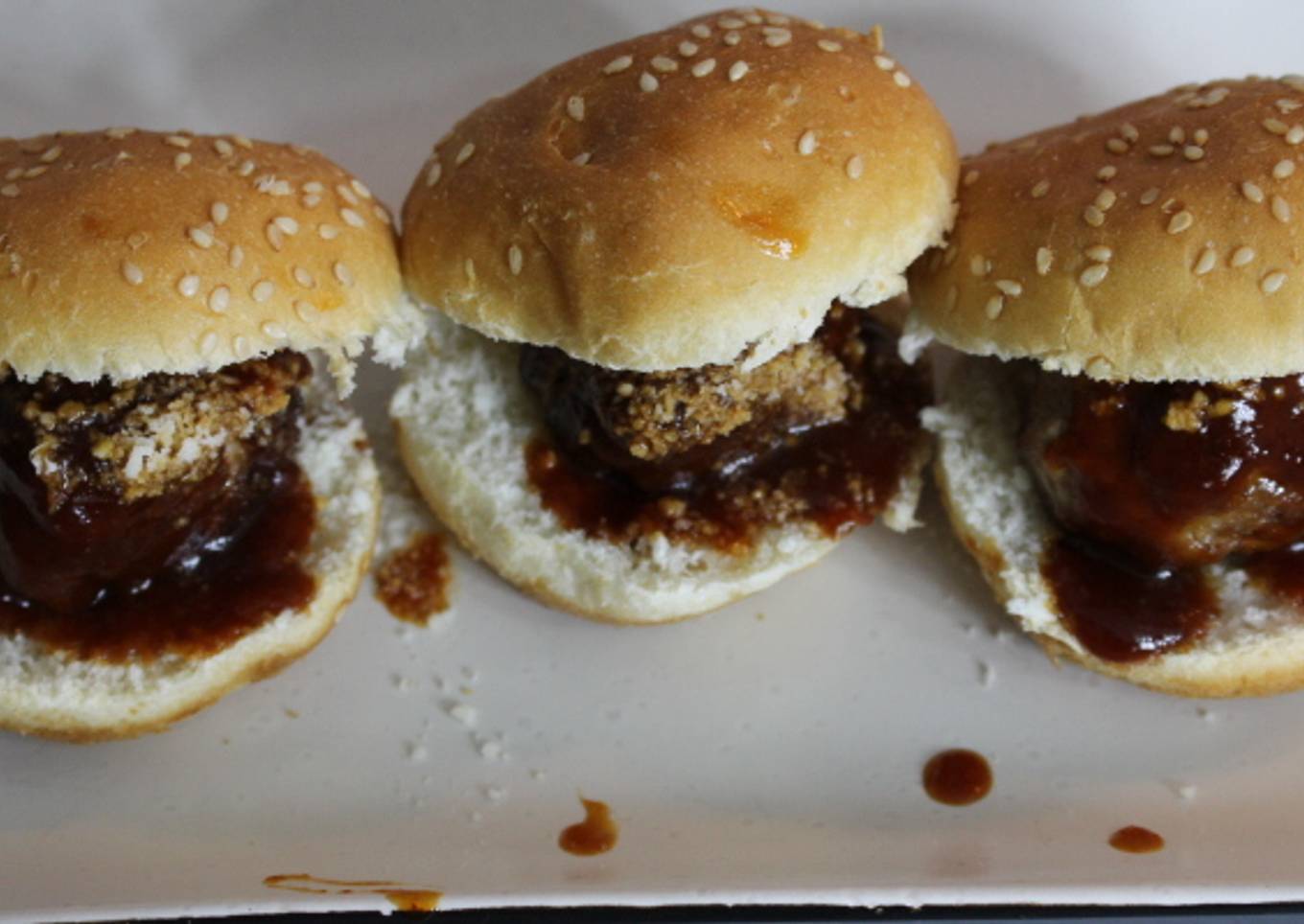 Albóndigas con salsa bbq