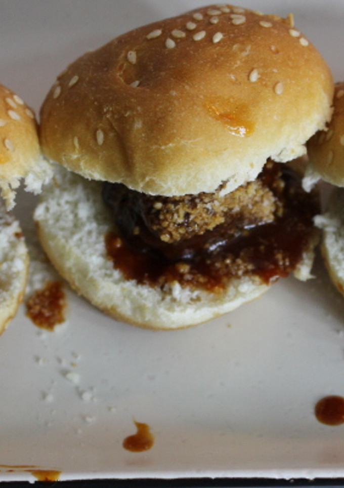 Una foto de Albóndigas con salsa bbq