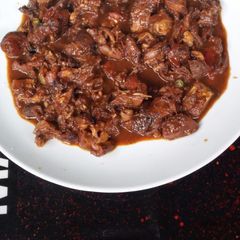 A picture of Stewed beef.