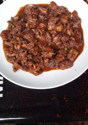 A picture of Stewed beef.