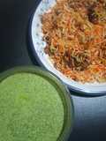 Podina dhanya raita