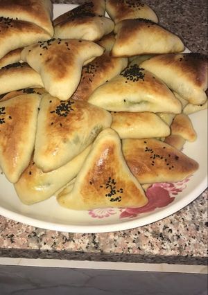 صورة لوصفة معجنات سبانخ