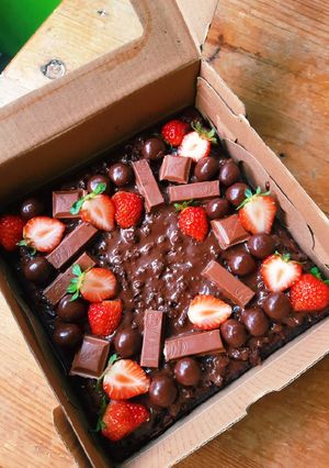 Foto resep Fudgy Brownies (2 telur)