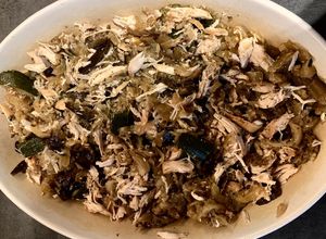 Foto principal de Shawarma de pollo con verduras en la crockpot 🍗