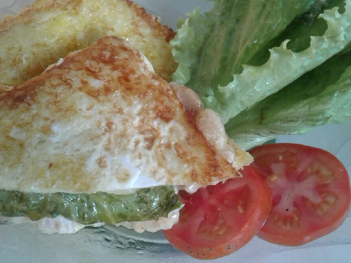 Cara Mudah Membuat Resep Sandwich mayo goreng ala ala yang Uenak Anti Ribet, Lezat