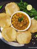 છોલે પૂરી (Chhole puri Recipe in Gujarati)