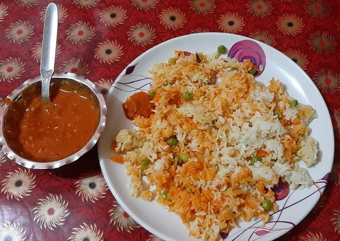 Matar pulao recipe