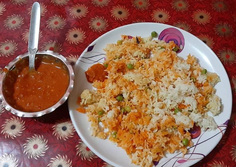 Simple Way to Make Any-night-of-the-week Matar pulao recipe