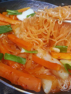 Foto resep Tteokbokki japchae