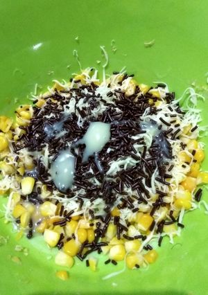 Foto resep Jasuke (Jagung, Susu, Keju+Coklat)