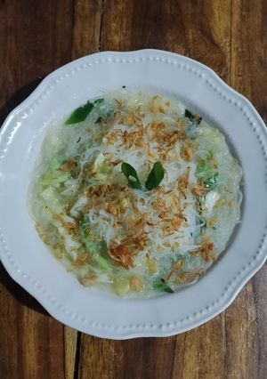 Foto resep Bihun rebus simpel