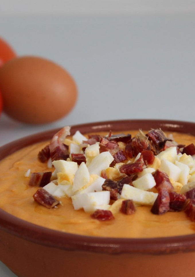 Una foto de Salmorejo