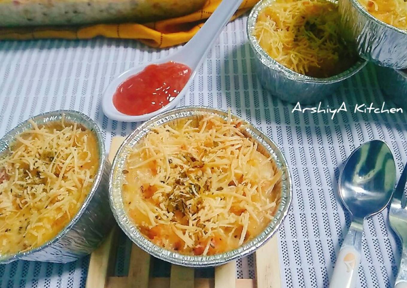Macaroni Schotel (kornet beef)