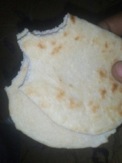 A picture of Roti(Indian bread).